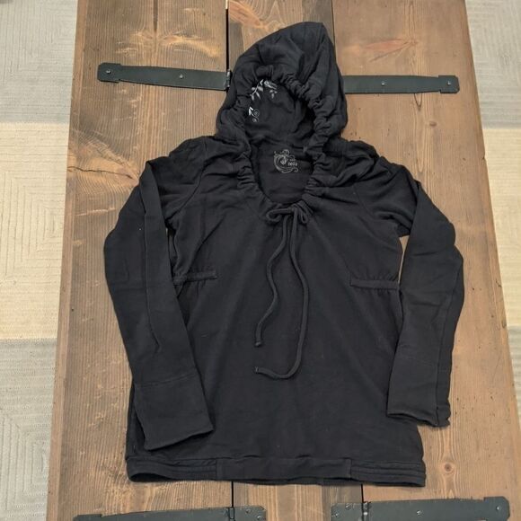 Zella drawstring hooded top size small - Picture 1 of 6